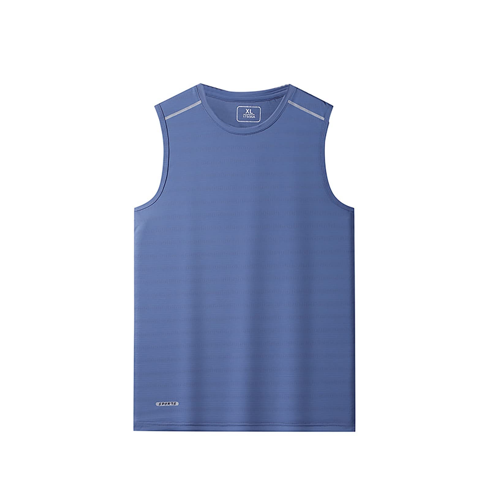 Canottiera Palestra Uomo Estiva Canotta T Shirt Divertenti Camicie Manica Lunga Cotone Scollo a V Maglietta Bianca