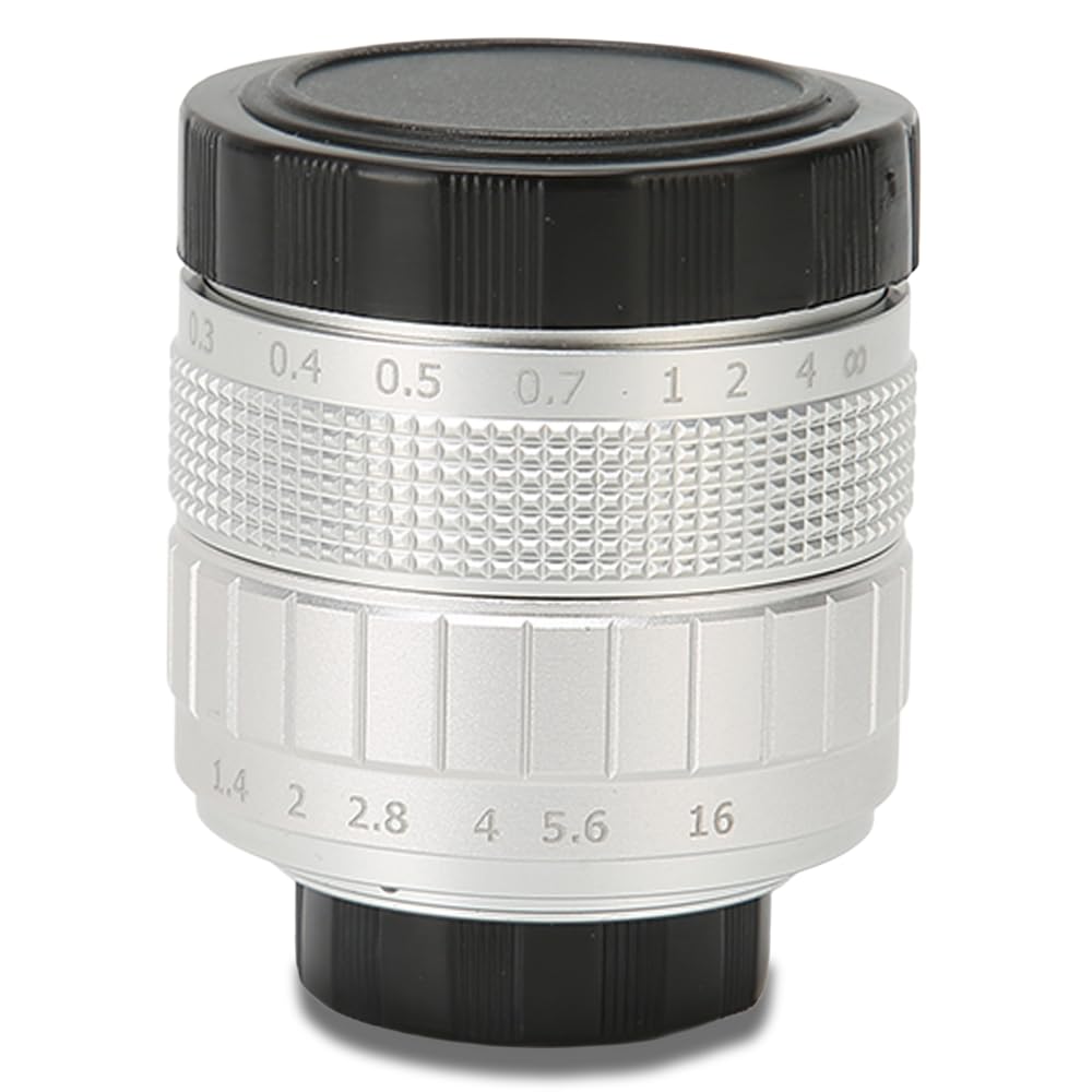 Obiettivo a Focale Fissa da 50 Mm F1.4 con Messa a Fuoco Manuale, Ottica Avanzata, Apertura Regolabile Manualmente, Buone Prestazioni, Adatto a Tutti i di Fotografia