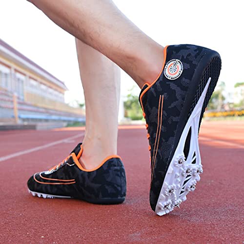 Tênis masculino Spikes Track and Field Sprint Tênis esportivo profissional de salto, corrida, corrid