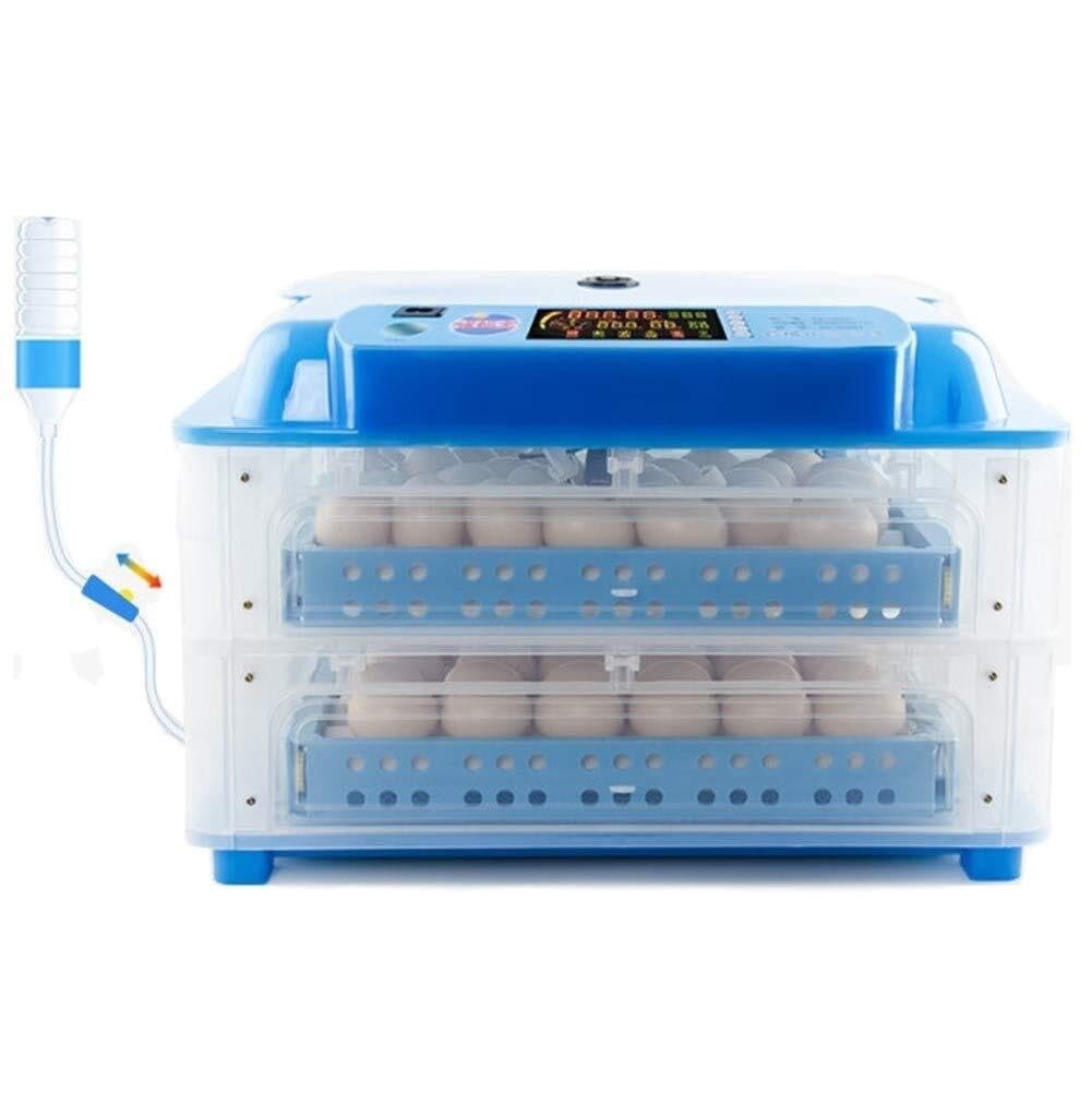 Automatic Egg Incubator with LED Display, Humidity & Temperature Control, Auto Turning, Candler for Chicken, Duck, Goose, Pigeon, Quail, and Other Poultry Eggs