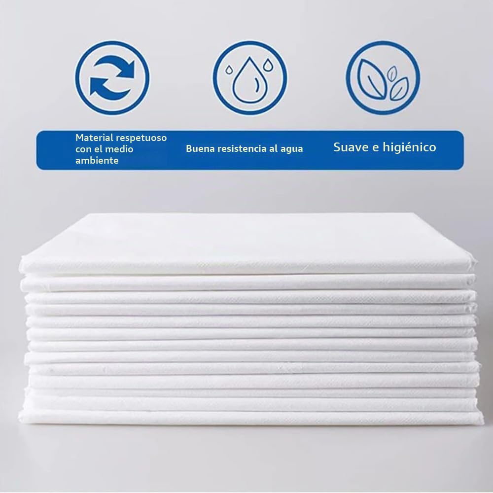 NEWFUN Sabanas Desechables Camilla Masaje，200pcs Sábanas Para Camillas No Tejidas，Sábana de Masaje Suave no Tejida，180x80cm，Adecuado Para Salones de Belleza，Spas，Masajes，Hoteles， Salones de Tatuaje