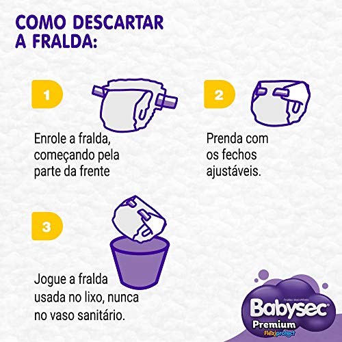 Fraldas descartáveis Babysec Premium Galinha Pintadinha Flexi Protect, 12 Unidades, Tamanho XG 11 -