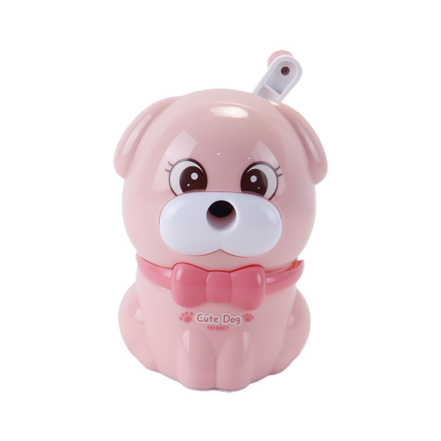 Hoite Pink Manual Pencil Sharpener Metal Desktop Sharpener for Students Artists Teachers Cute Handheld