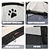 ZOYDP Welpenauslauf Faltbar, 73 x 73 x 43cm Welpenlaufstall für Drinnen, Laufstall Hund Pop-Up, Hundelaufstall für Wohnung, Hundeauslauf für Innen Hasen Katzen, Indoor/Outdoor Reisen Camping