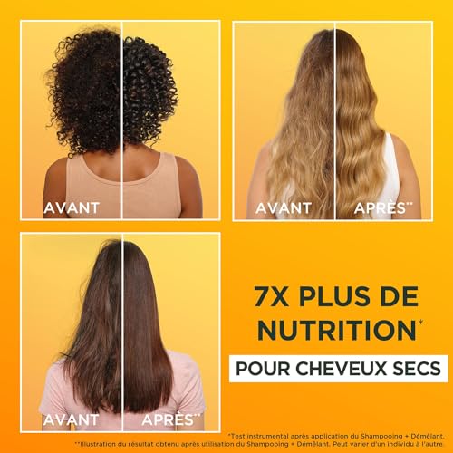 Masque Nourrissant Cheveux Secs Hair Food Banane Fructis Le Pot 320ml - vue 4