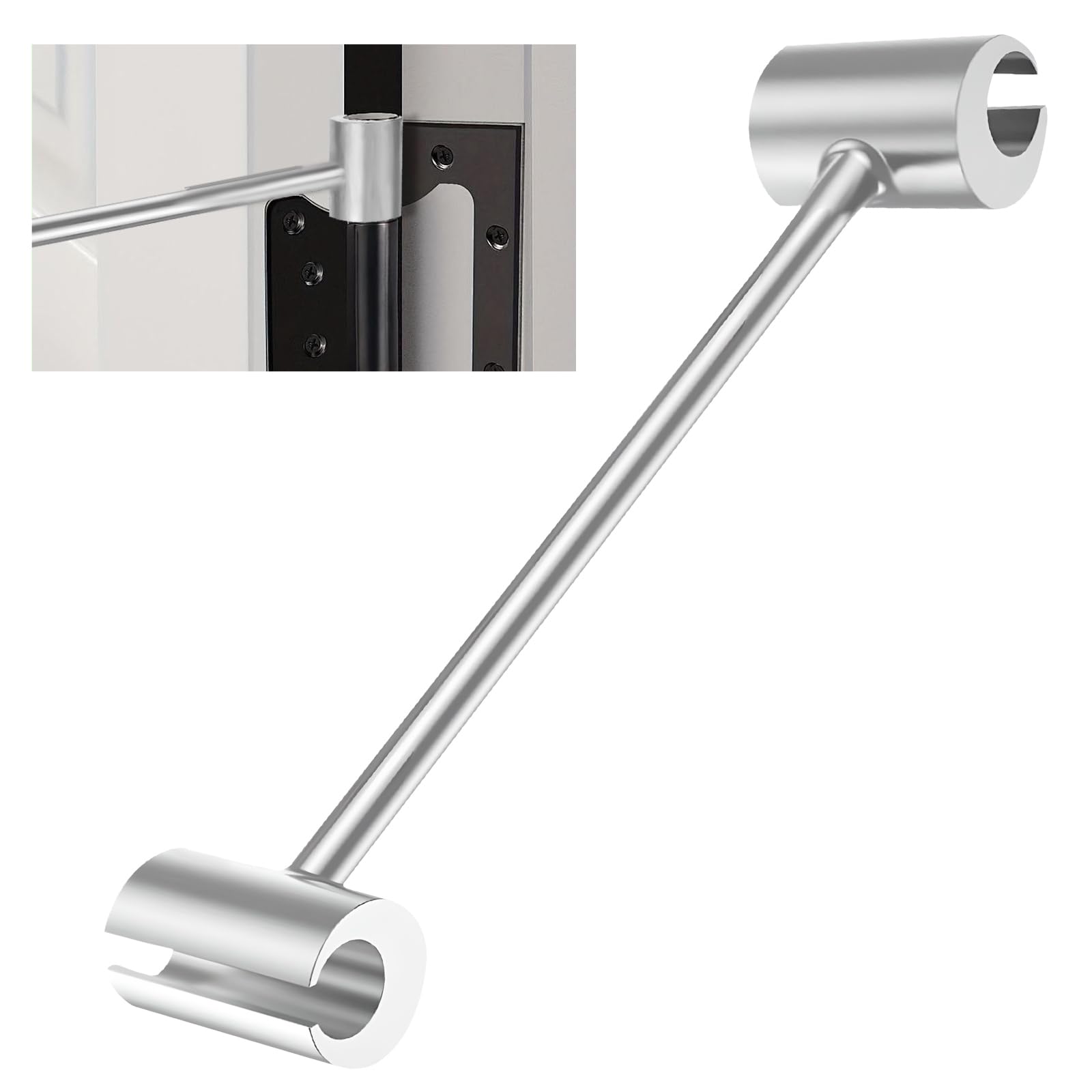 Huakaile Steel Hinge Gap Adjusting Wrench, 14-19 mm Door Hinge Adjustment Tool