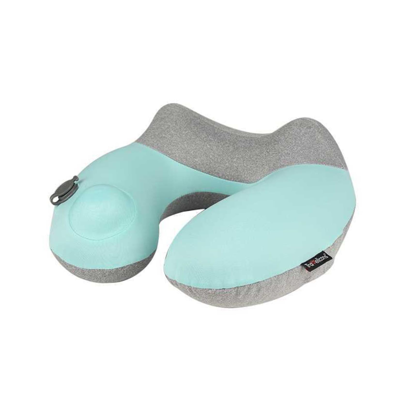 SOLUSTRE Cuscino Cervicale Gonfiabile da Viaggio Cuscino Forma di U Portatile Leggero per Dimensione e Rigidità per Campeggio e Guida Prevenzione del Dolore Cervicale