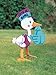 Amscan Cute Stork "It's A Girl" Corrugated Yard Sign Party Sign, 14" x 15", White/Purple/Orange/Blue