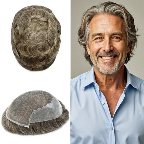 Hair Wonders French Lace Front Toupee For Men Hair System