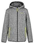 Elastisches Material ICEPEAK Jungen Krum JR Midlayer, dunkel grau, 116