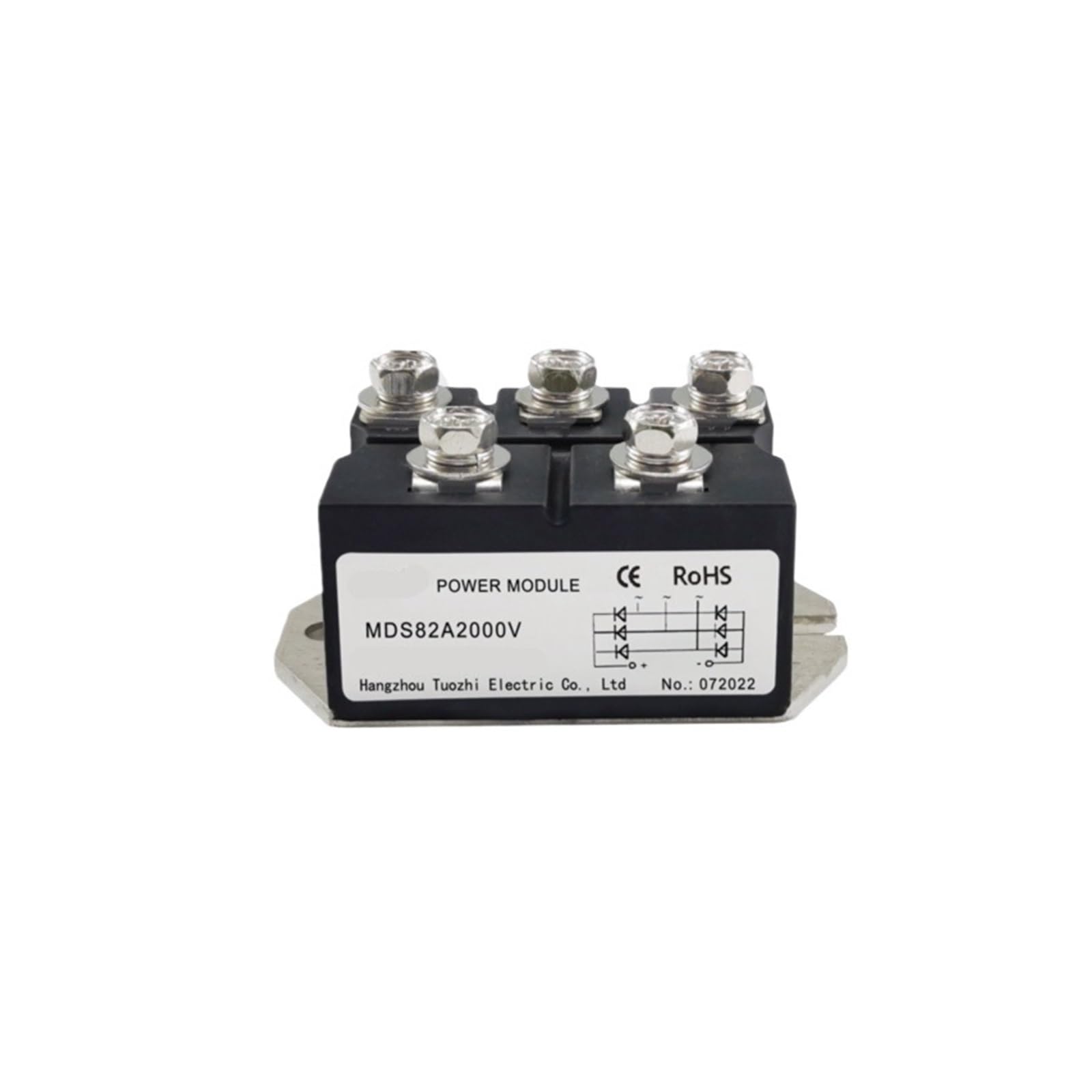 YMUGUEGH MDS82A2000V MDS82A2200V MDS82A2400V Three phase rectifier bridge module(MDS82A2000V)