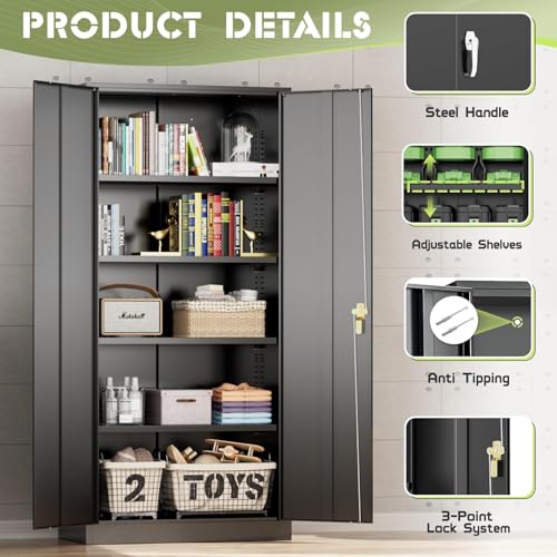 Suncrown Metal Storage Cabinets thumb #3