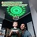 Mini UFO Drone for Kids – RC Plane Flying Airplane Toy Remote Control Helicopter with LED Lights, Auto Hover, 2 Batteries(14 Min Flight)