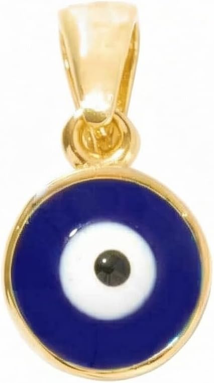 Gelin Evil Eye Charm Pendant in 14K Solid Gold
