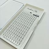 Seashine New Fashionable Short Stem 5D 0.10D Premade Volume Fans Eyelash Extensions 12-15mm Wholesale Professional Salon Use Lashes For Makeup And Beauty Support Customization (12mm)