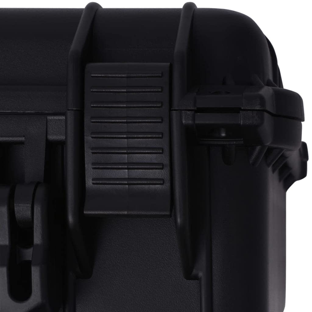 Mangloder - Valigetta universale, 35 x 29,5 x 15 cm, nera, per fotocamera, obiettivi, accessori, viaggi, impermeabile, antiurto, con inserti in schiuma, trasporto, protezione, organizer, guscio rigido