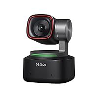 OBSBOT Tiny 2 - Webcam PTZ 4K con Tracciamento AI, Controllo Vocale