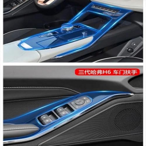 Película TPU para Haval H6 protector interior de alta transparencia para coche 4