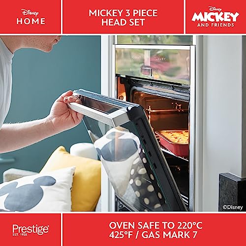Prestige x Disney - Cake Pan Set, 3-Piece Mickey Head Baking Pans Set with Embossed Mickey Logo by Prestige - Image 5