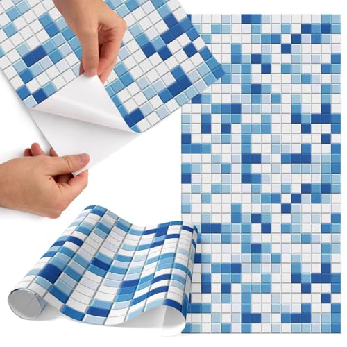 Placage de meuble 75x150 adhésif bleu mat facile à poser