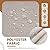 XIZZI Outdoor Rattan Patio Furniture Set, 5 Pieces All Weather Grey Wicker Conversation Set with Sofa Couch, Chairs and Ottomans for Garden,Deck and Backyard (Beige)