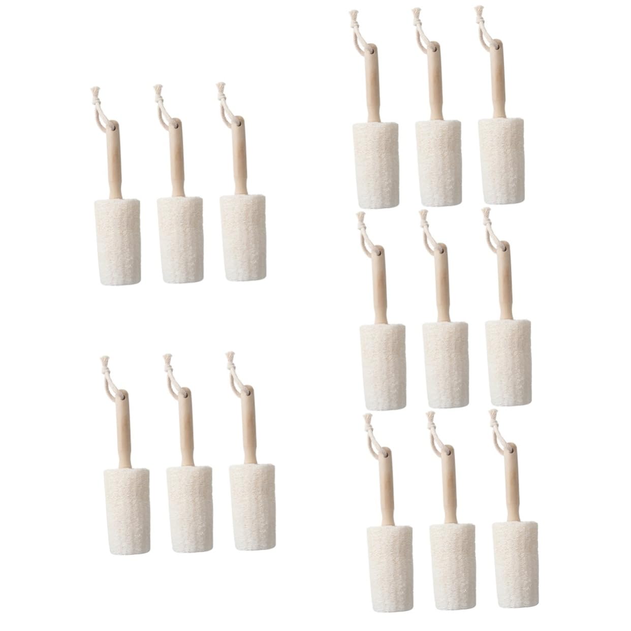 IMIKEYA 15piezas Cepillo De Limpieza Mango De Madera para Botellas Tazas y Utensilios De Cocina Cepillo Multiusos para Lavado De Vasos y Sartenes
