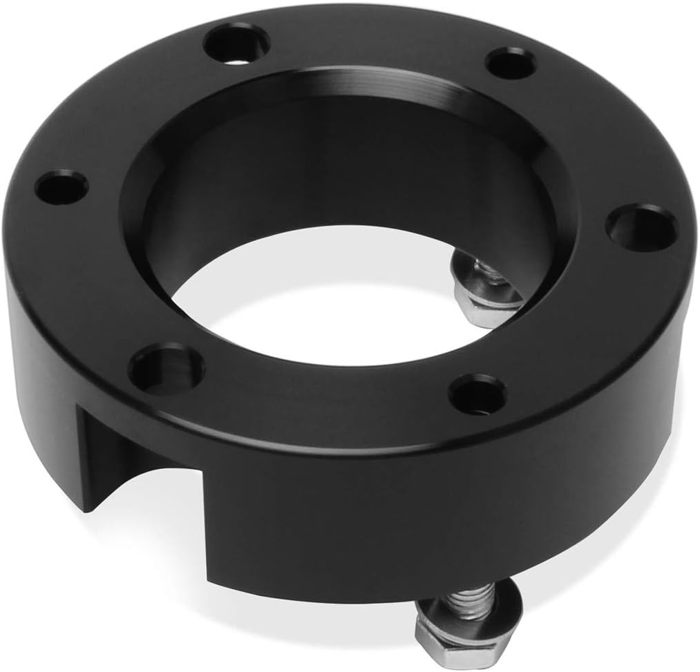 Front Leveling Lift Kit Forged Billet Aluminum Strut Spacers Compatible for Toyota Tacoma 2005-2019 4Runner 2003-2019 FJ Cruiser 2007-2015 (3'')