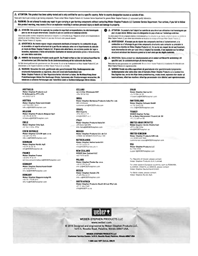 Weber 66220 Igniter Switch For Genesis Ii And Spirit Ii Models (2017 And Newer). #TOP6