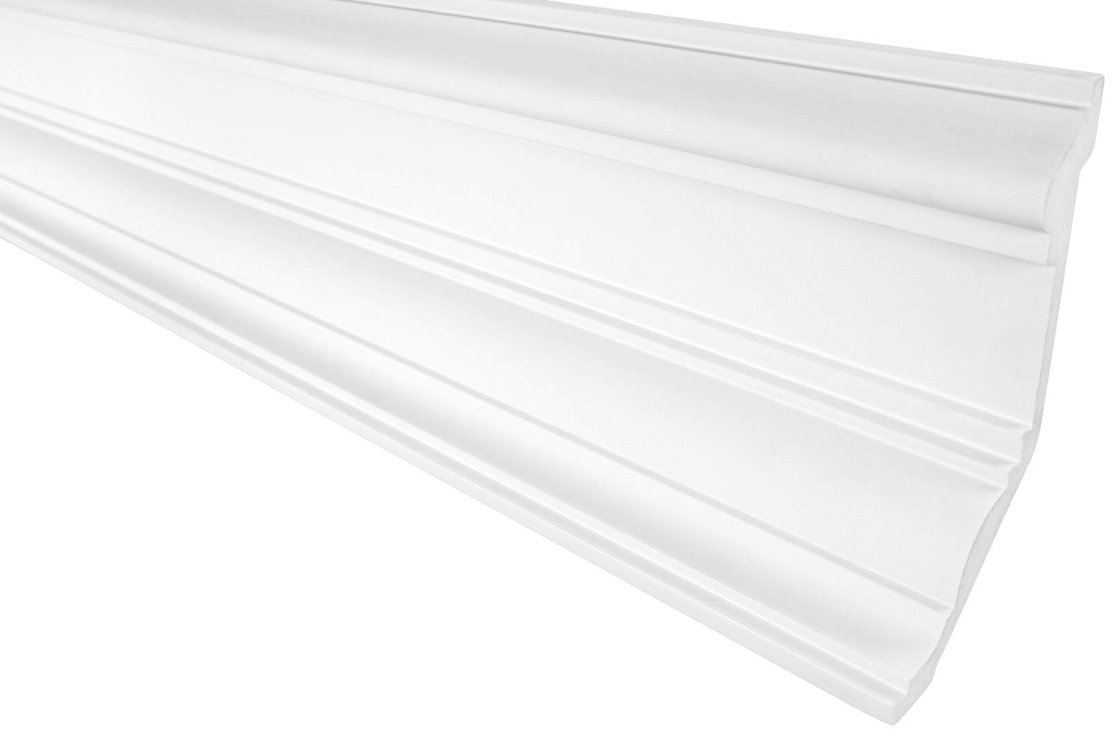 Moldura de PU - gran selección de molduras de 2 metros 110x230mm resistentes a los impactos, estuco para pared y techo - moldura de esquina (P825)
