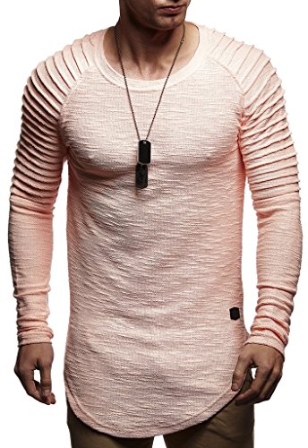 Leif Nelson LN8129 Men's Oversized Hoodie Sweatshirt