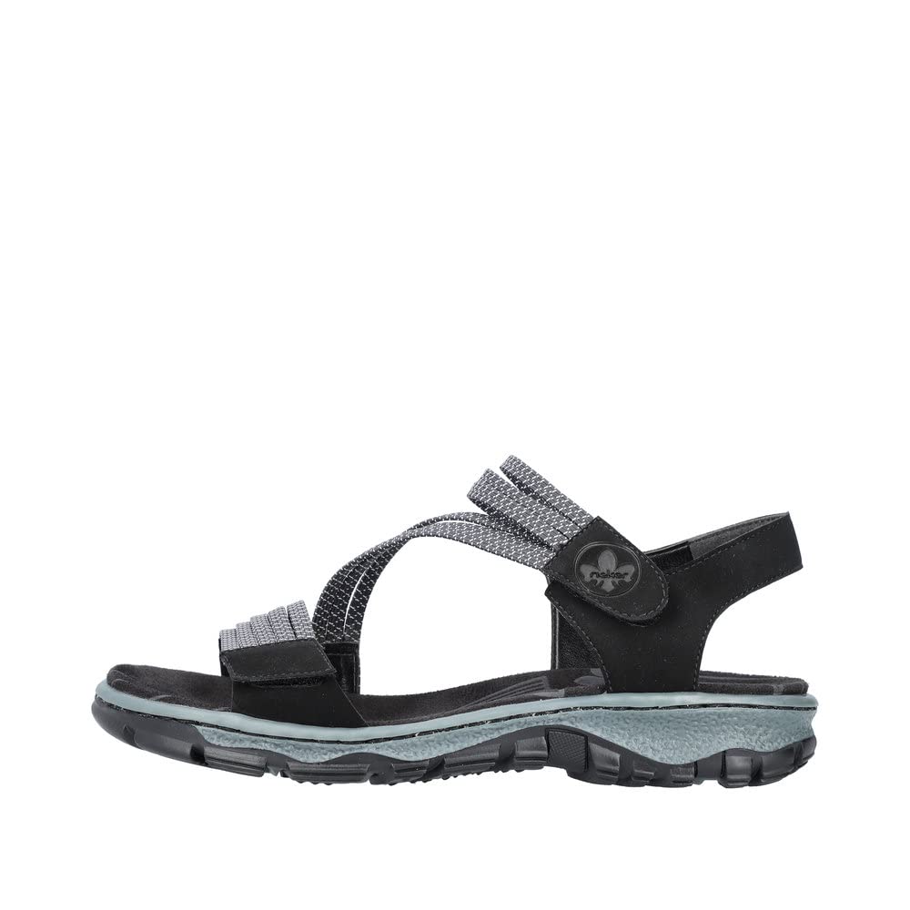 Rieker Mujer Sandalias 68871, señora Sandalias