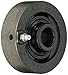 Sealmaster SC-207TMC Ball Bearing Cartridge Unit, Skwezloc Collar, Contact Seals, Cast Iron Housing, Inch, 35mm Bore, 3-7/8" OD, 1-3/4" Width, ?2 degrees Misalignment Angle