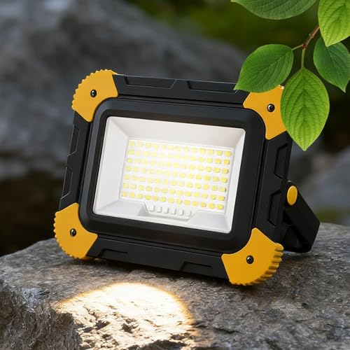 Projecteur LED 5 modes portatif pour lampe de camping et secours chantier