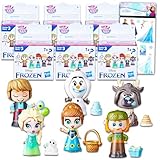 Disney Frozen Blind Bags Set - Bundle with 6 Mystery Toys & Sticker Book | Twirlabouts, Mystery Minis