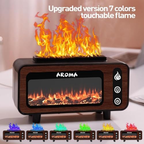 Diffuseur Flame 7 couleurs à arrêt automatique pour la maison
