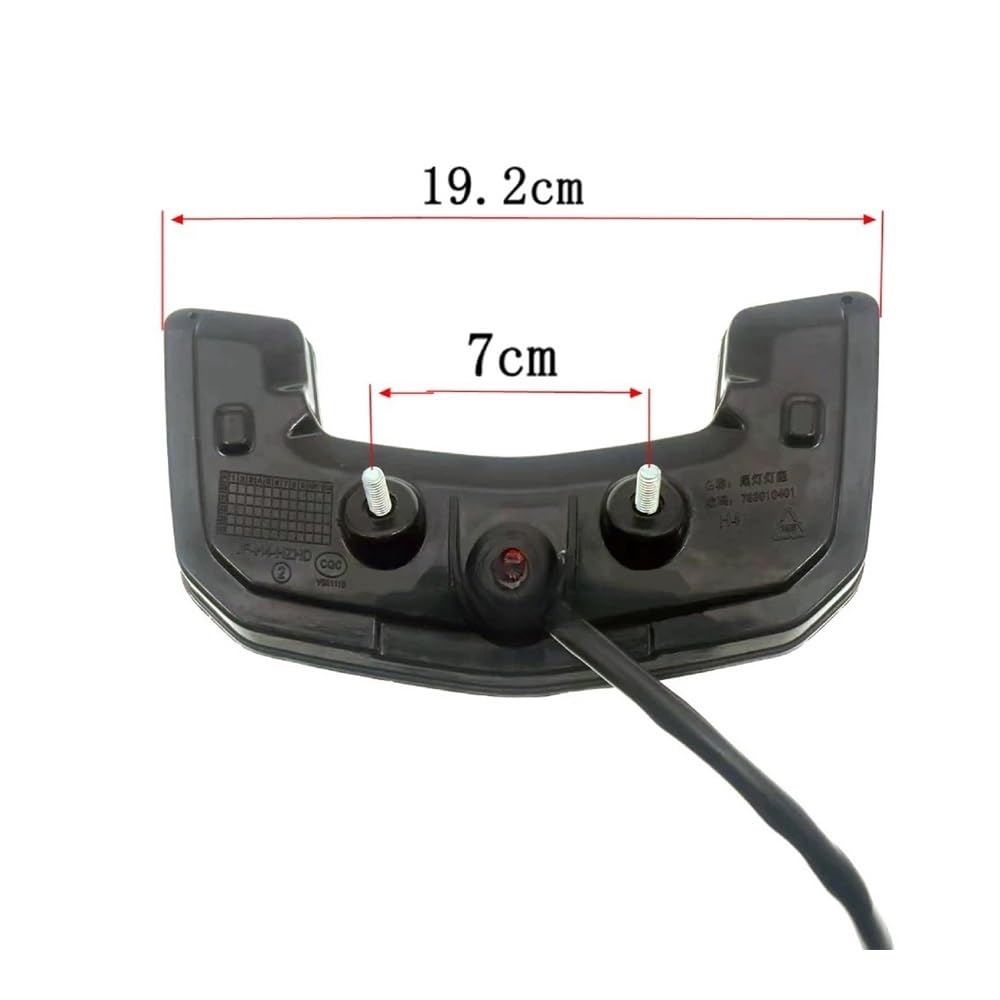 lampada stop moto 1Pc Luce Posteriore Per Moto LED 12V Fanale Posteriore Per Moto Luce Freno Posizione Indicatore Di Direzione Fanale Posteriore Per Moto Universale