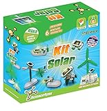 Contiene libro educativo para descubrir qué tipos de energías renovables existen, qué es la energía solar, cómo funciona un panel solar, si hay vehículos que funcionen con energía solar y qué tipos existen.