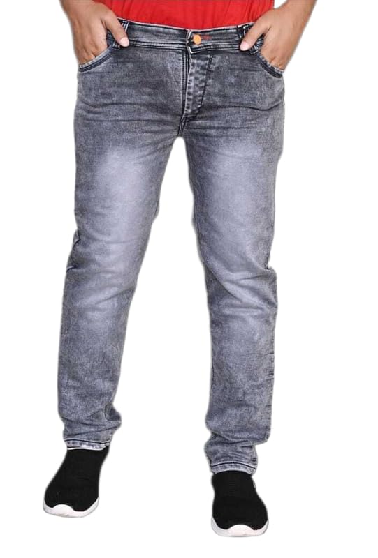 Mens Cotton Blend Grey Regular Jeans (SK-FPI-MEN-JEANS-GREY-36_PT)-picture-55