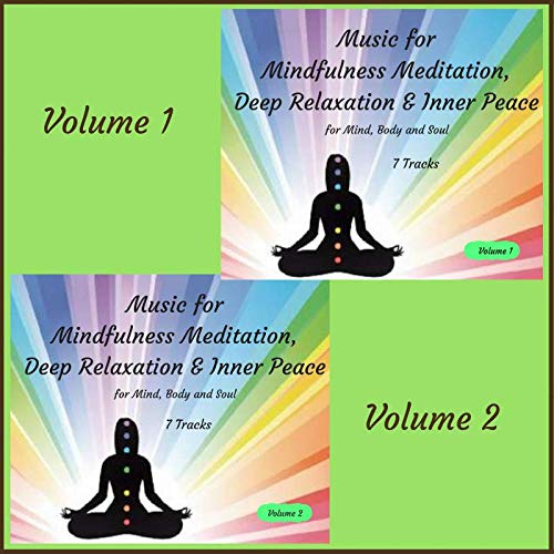 Mindfulness Meditation Music for Relaxation. 14 Tracks on 2 CDs. Slow-tempo, ambient music - some with oriental influences. Ideal for all complementary and Alternative Therapies.
