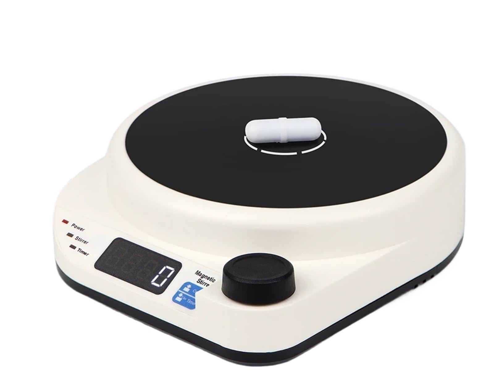 CVFRDD Homogenizer Lab Mini Magnetic Stirrer Laboratory Mixer With Stir Bar 3000ml 5000ml Liquid Portable Plate(MS5 (5000ml))