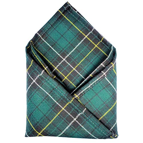 Ingles Buchan Mens Scottish Tartan Pocket Square MacAlpine