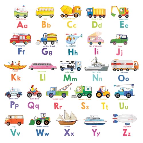 Vinilos Decorativos Alfabeto para Niños DECOWALL miniatura 1