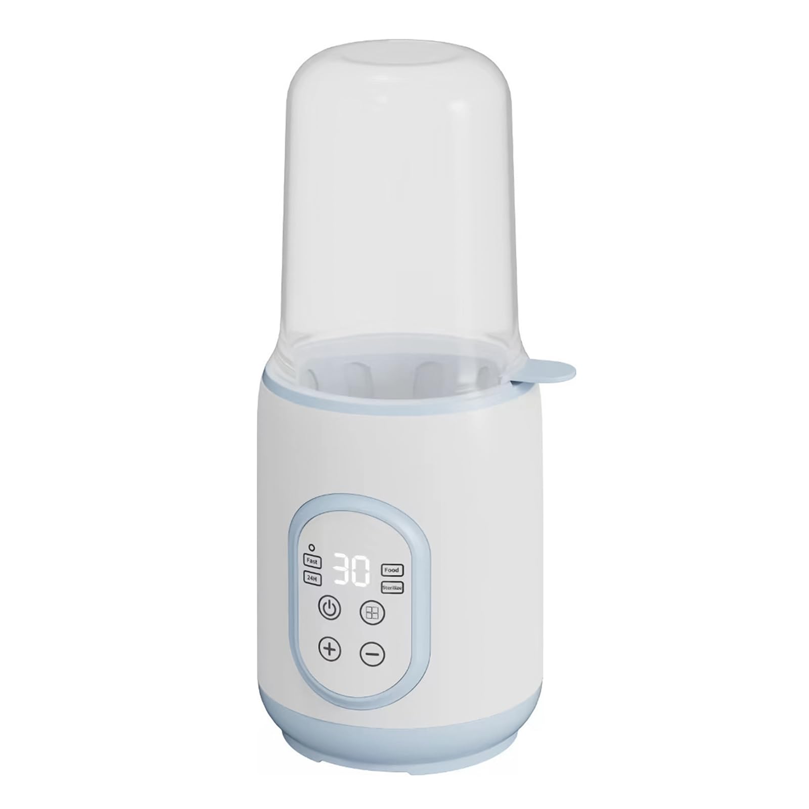 Scaldabiberon, Rapido Scaldalatte Bambini per Latte Materno o Formula, 8 in 1 Sterilizzatore per Biberon, Scongelamento Rapido Intelligente, Mantenimento in Caldo, Sterilizzazione, Facile da Usare