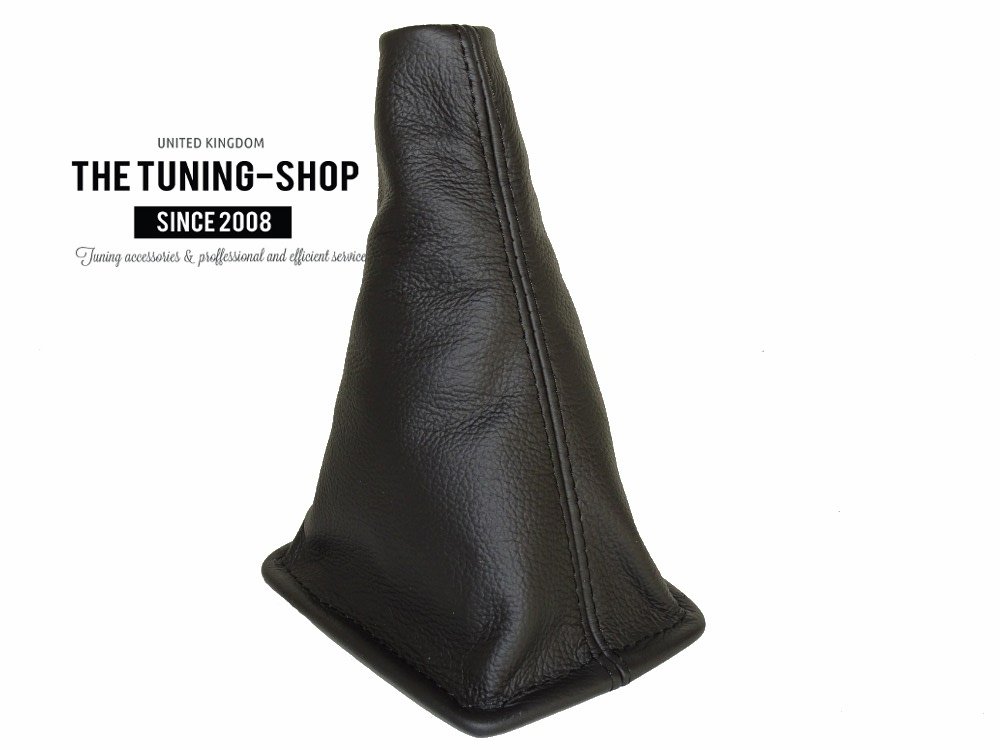 The Tuning-Shop for Toyota Rav 4 2006-2008 Shift Boot Black Genuine Leather