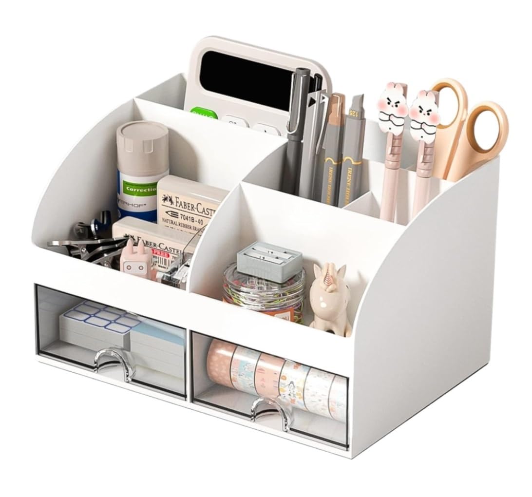 Portariviste Colorati - Set Da 6 Organizer Per Scrivania, Libri E Documenti, Multicolore
