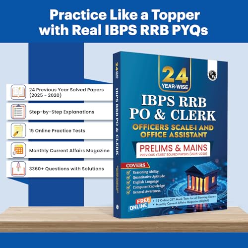 byPW(Author)Format:Paperback PW IBPS RRB Clerk & PO 24 Yearwise - Image 3