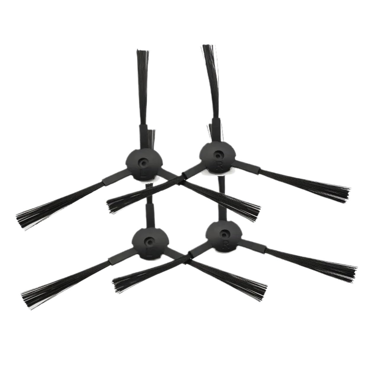 Piezas de repuesto de aspiradora robot con cepillo lateral compatibles con Chuwi pack de 4
