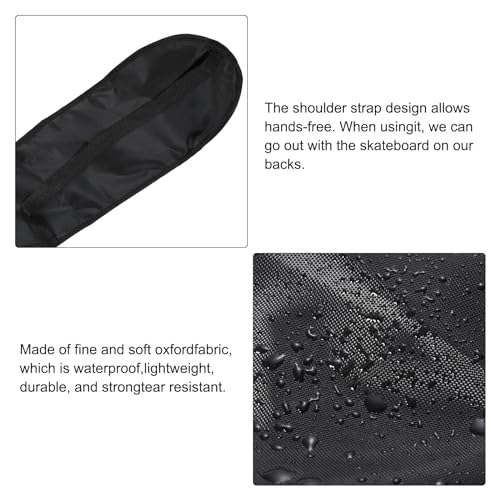 Sac de transport pour skateboard fini les vêtements sales en bus - 5