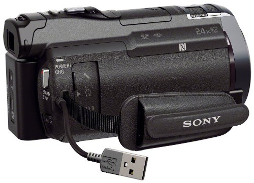 Sony HDR-PJ810 PJ-Serie Premium-Modell Camcorder (Full HD, 24,5 Megapixel, Sony G-Optik mit 12 fach Zoom, HDMI) schwarz