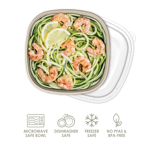 Image of Bentgo Prep Food Storage Bowls with Lids, 10 Pack, PFAS & BPA-Free